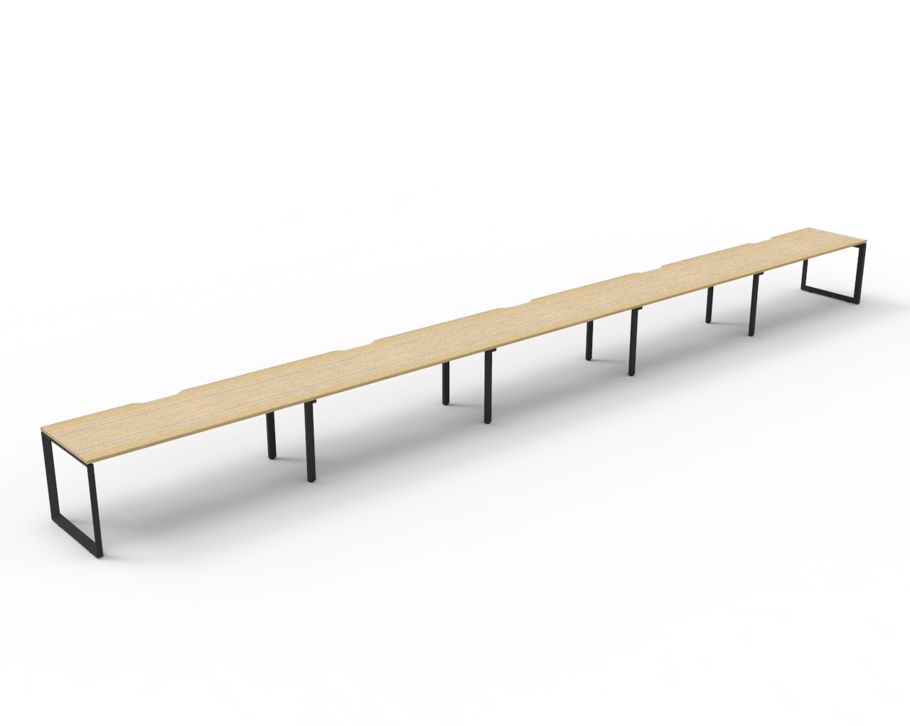 Loop 5 Person Single Sided Workstation